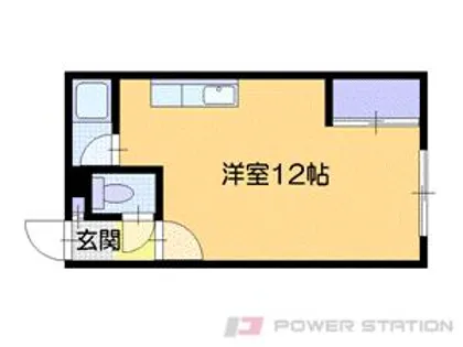 ハイツ東雲II【1階】の間取り