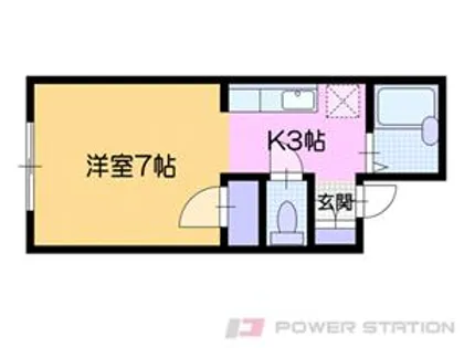 グリーンロードハイムA【2階】の間取り