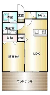 ARK ATRE【102号室】の間取り