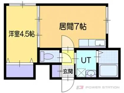 小樽駅前プレジデント【1階】の間取り