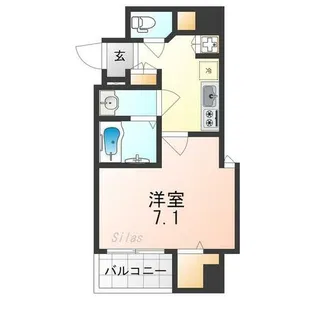 アドバンス京都デタンデュ【4階】の間取り