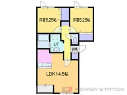 ヴィクトリアⅥ【1階】の間取り