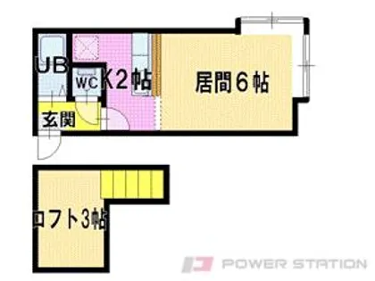 AMSスイート35A【3階】の間取り
