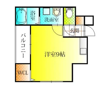 ステラウッド古市【1階】の間取り