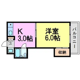 サンベールハイム【2階】の間取り