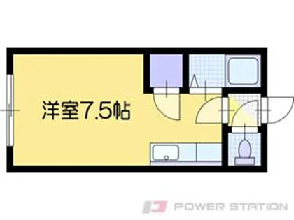 リベルタ文京台【1階】の間取り