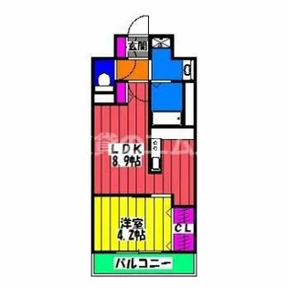 マ クレール【303号室】の間取り