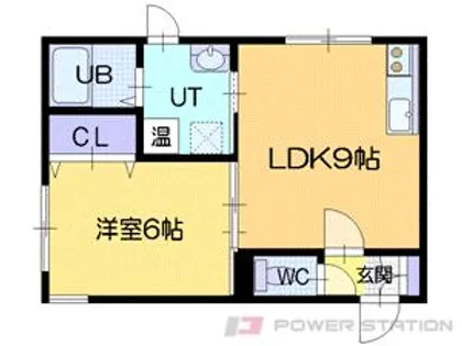 サンサーラ三番館【1階】の間取り