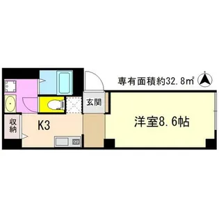 COCO下鴨【3階】の間取り