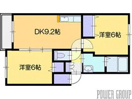 サニー・レジデンス壱番館【1階】の間取り