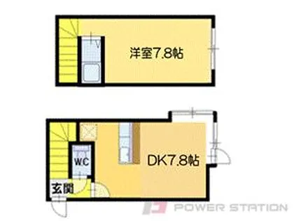 サンテラス文京台弐番館【1階】の間取り