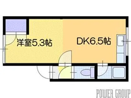 クレソンエフ【3階】の間取り