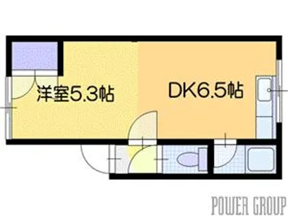 クレソンエフ【3階】の間取り