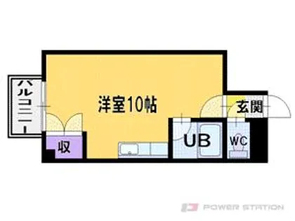 パークヒルズ文京台【7階】の間取り