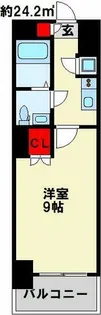 No.63オリエントキャピタルタワー【9階】の間取り