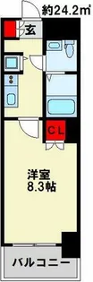No.63オリエントキャピタルタワー【11階】の間取り