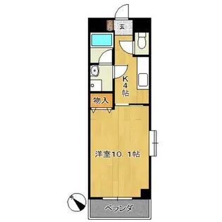 ドミール【A3号室】の間取り