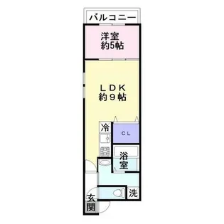 フジパレス鶴見7番館【3階】の間取り