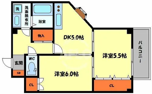 グラン・アルシュ【7階】の間取り