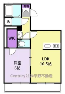 チャームビラ2【B1号室】の間取り
