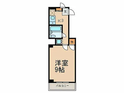愛知県名古屋市瑞穂区東栄町3丁目【マンション】の間取り