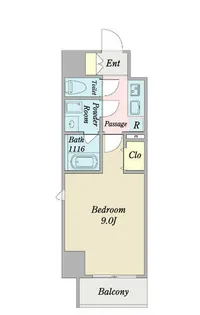 Albero(アルベロ)【8階】の間取り