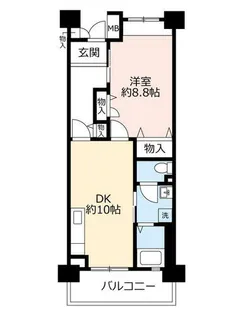 URKOBE・岡本【0040408号室】の間取り