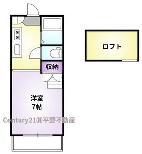 シャトレ隈3【1階】の間取り