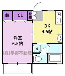 セジュールプロバンス【2階】の間取り