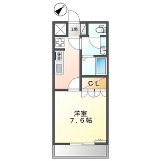 エターナル KT 守山市阿村【1階】の間取り
