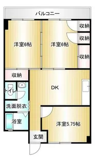 サンライフ幸崎【104号室】の間取り