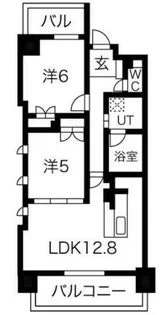 THE MUSE 飾磨【2階】の間取り