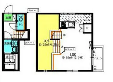 RadIAnce笠寺【2階】の間取り