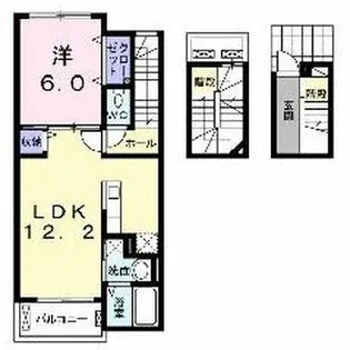パストラル レーンA【303号室】の間取り