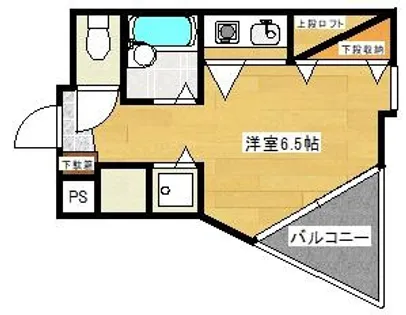 エクセレント青柳【501号室】の間取り