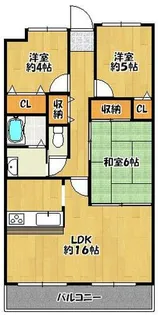 ドマーニ三田横山【303号室】の間取り