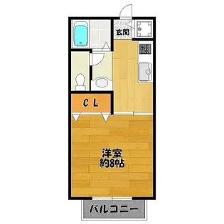 アステ広野【2階】の間取り