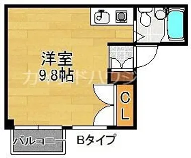 ボンジュール花や【4階】の間取り