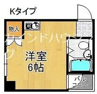 ヴィラ御崎【1階】の間取り