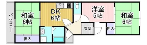 白井マンション【105号室】の間取り