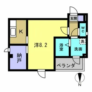 Foot Quest【2階】の間取り