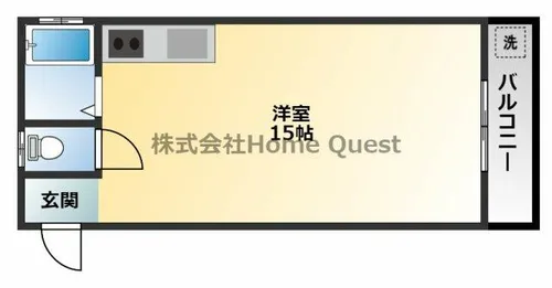 グランキューブ青山町【303号室】の間取り