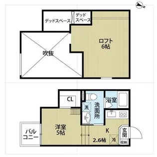 エクル海運町【2階】の間取り