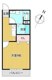 second.D【303号室】の間取り