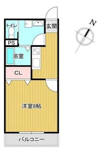 second.D【302号室】の間取り