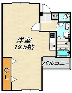 桂尾山サンハイツ【2階】の間取り