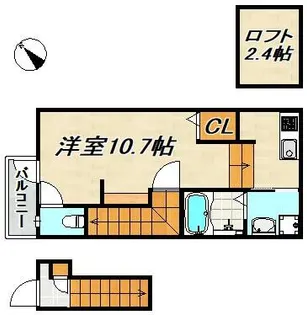 あんしん上沢駅【2階】の間取り
