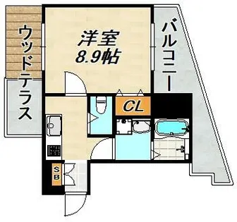 真野マンション【6階】の間取り