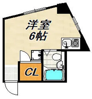 HOOP須磨浦【4階】の間取り