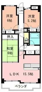 ユニーブル原駅前【802号室】の間取り